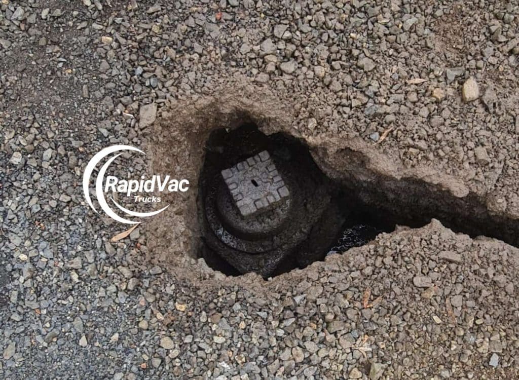 Potholing for accurate underground service location using vacuum trucks in Perth.