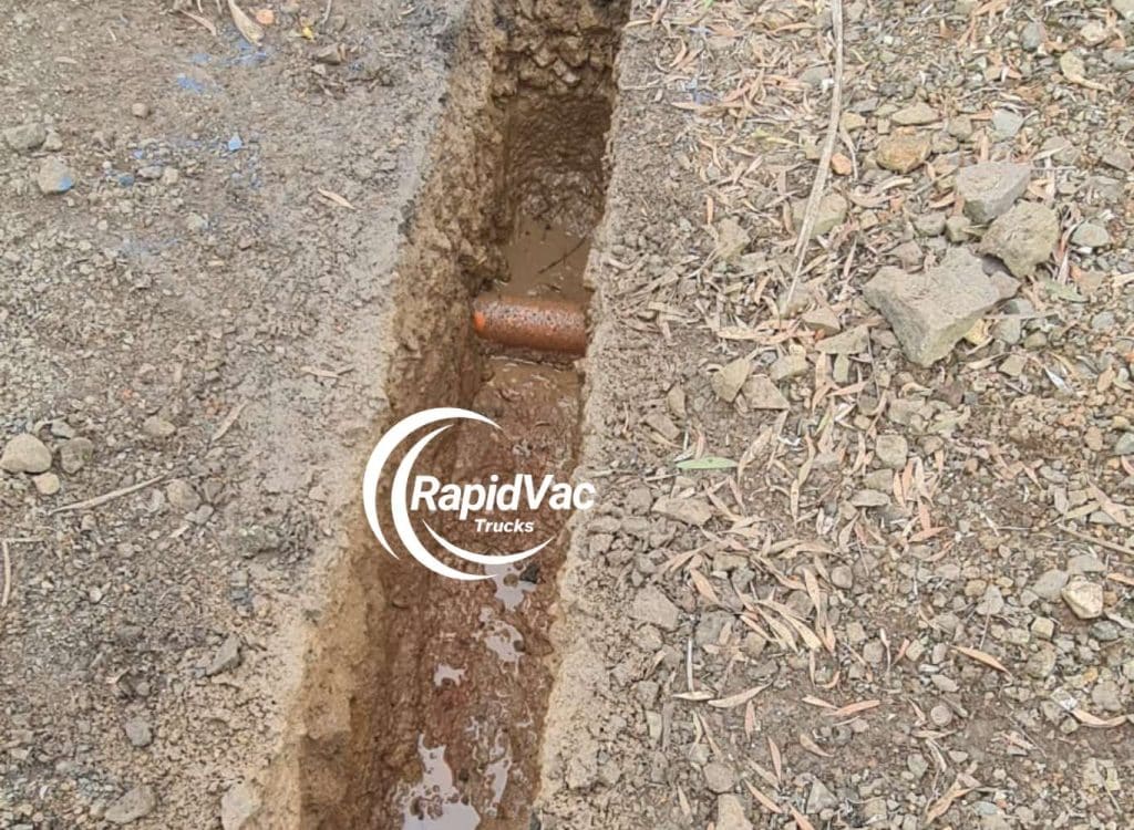 Precision trenching using vacuum excavation for minimal ground disturbance in Perth.